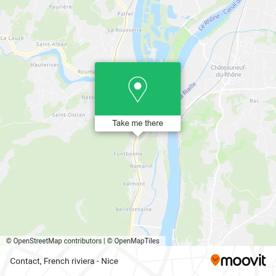 Contact map