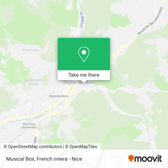 Musical Box map