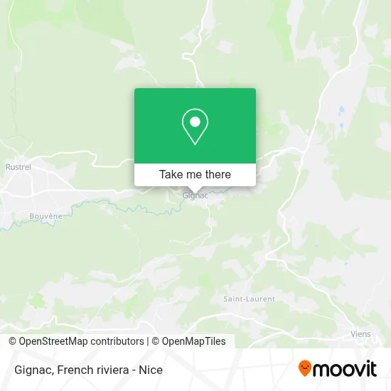 Gignac map