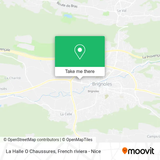 La Halle O Chaussures map