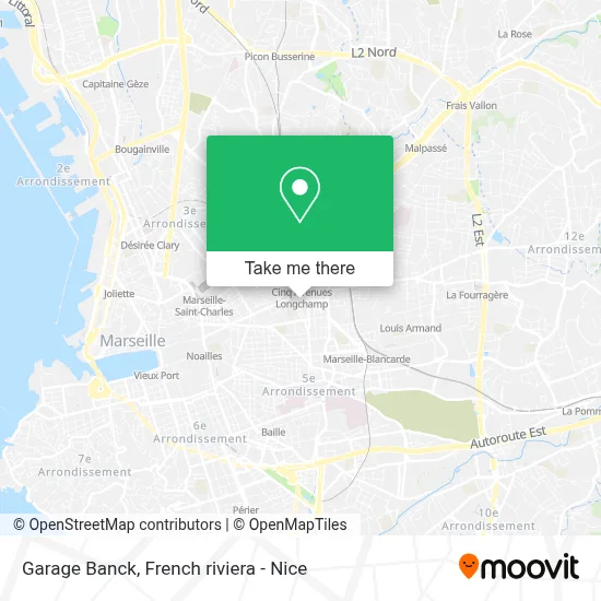 Garage Banck map