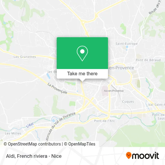 Aldi map