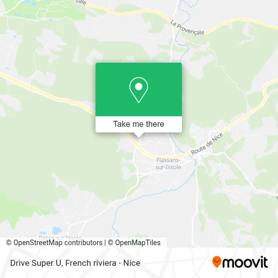 Drive Super U map