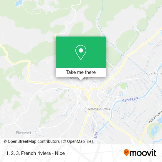 1, 2, 3 map