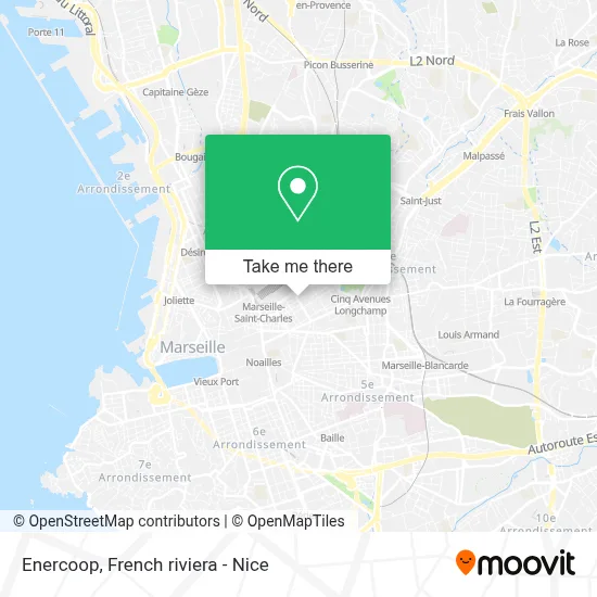Enercoop map