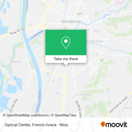 Optical Center map