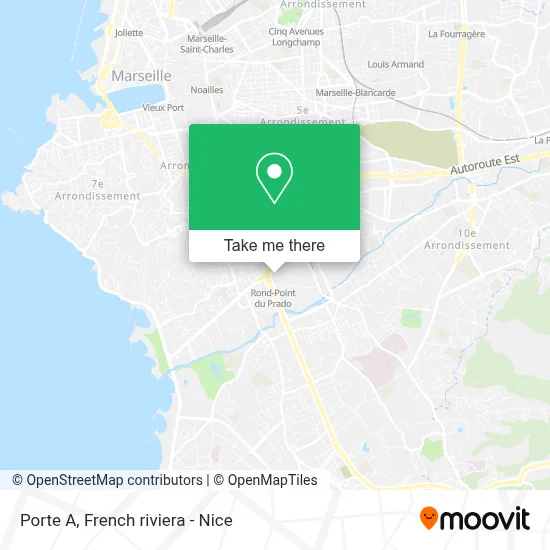 Porte A map
