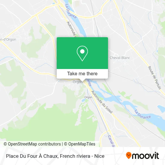 Place Du Four À Chaux map