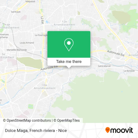 Dolce Maga map