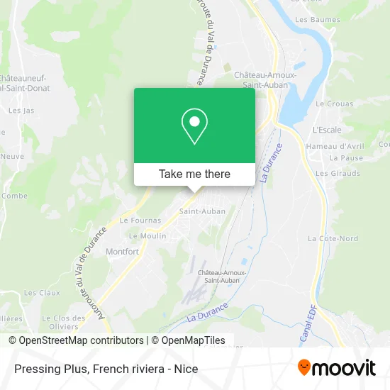 Pressing Plus map