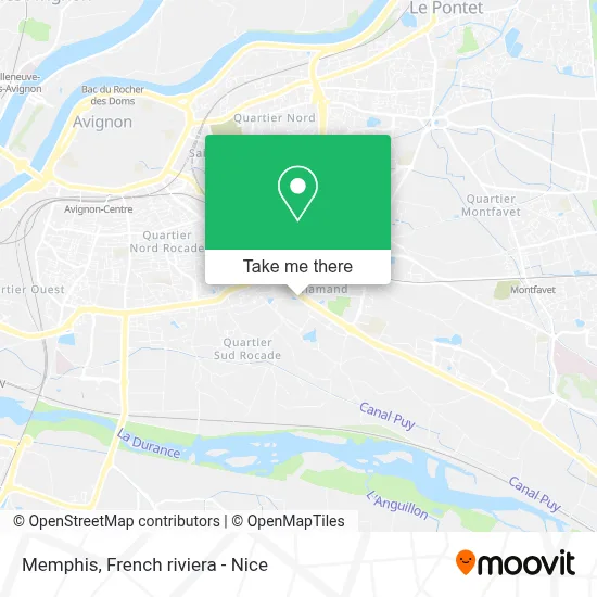 Memphis map
