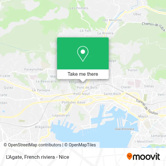 L'Agate map