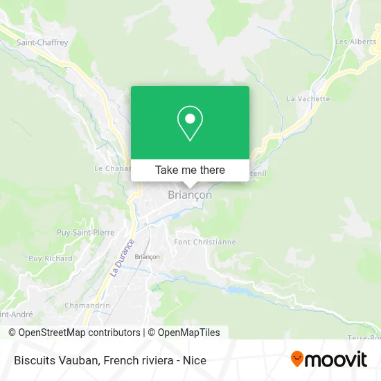 Biscuits Vauban map
