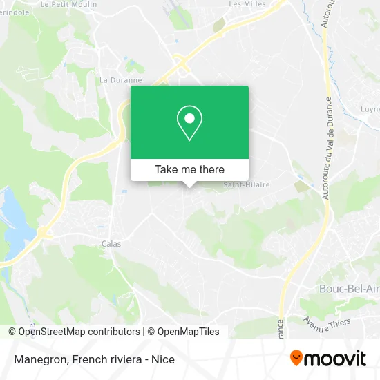 Manegron map