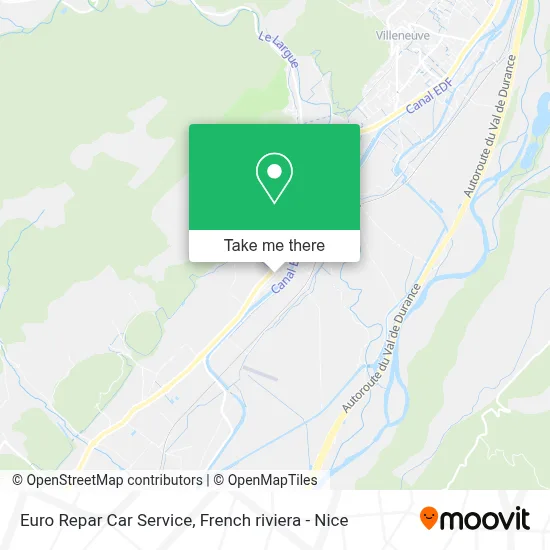 Euro Repar Car Service map