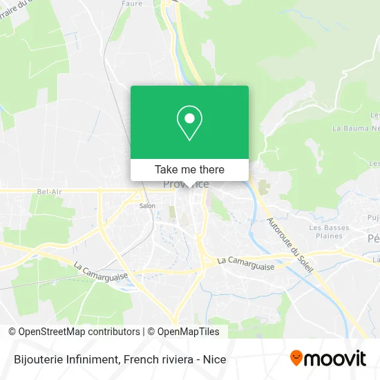 Bijouterie Infiniment map