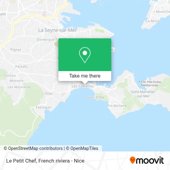 Le Petit Chef map