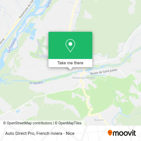 Auto Direct Pro map