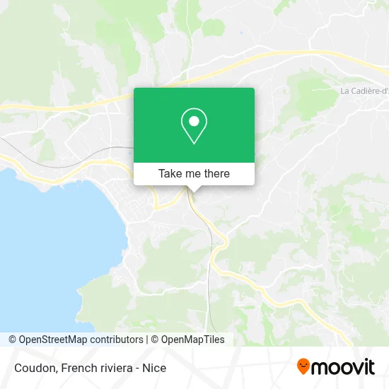 Coudon map