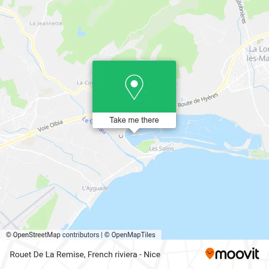 Rouet De La Remise map