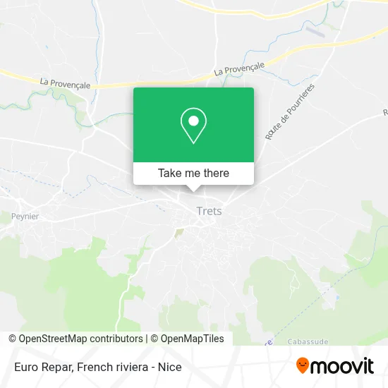 Euro Repar map