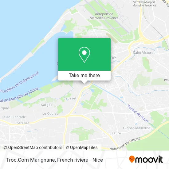 Troc.Com Marignane map