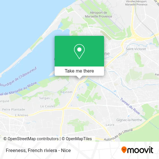 Freeness map