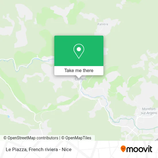 Le Piazza map