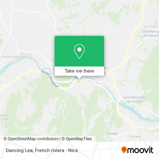 Dancing Lea map