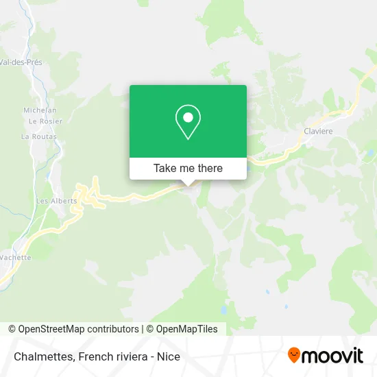 Chalmettes map
