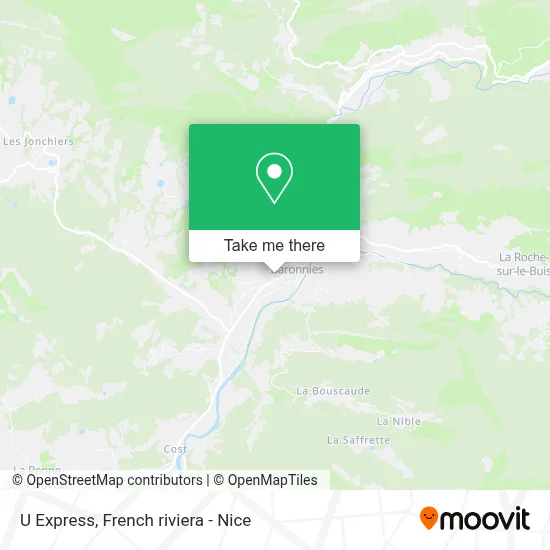 U Express map