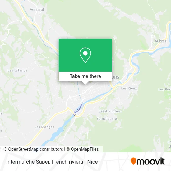 Intermarché Super map