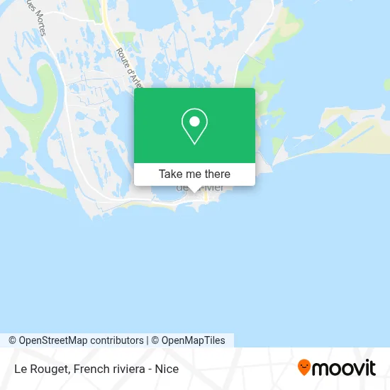 Le Rouget map