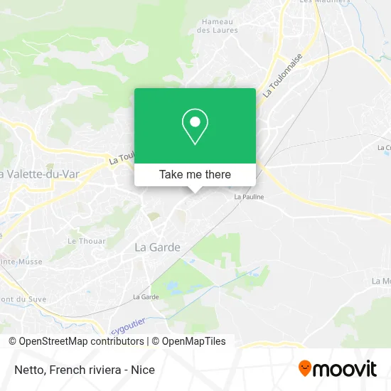 Netto map