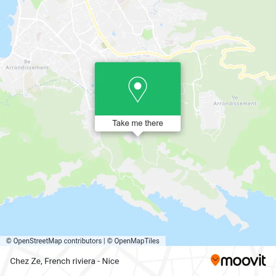 Chez Ze map