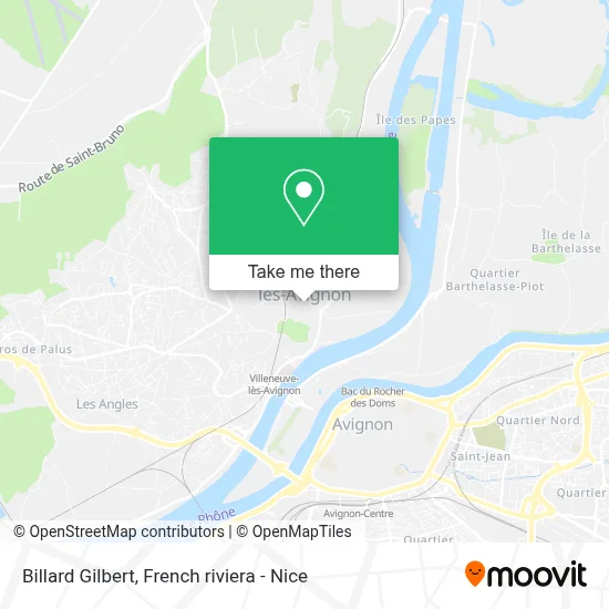 Billard Gilbert map