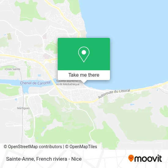 Sainte-Anne map