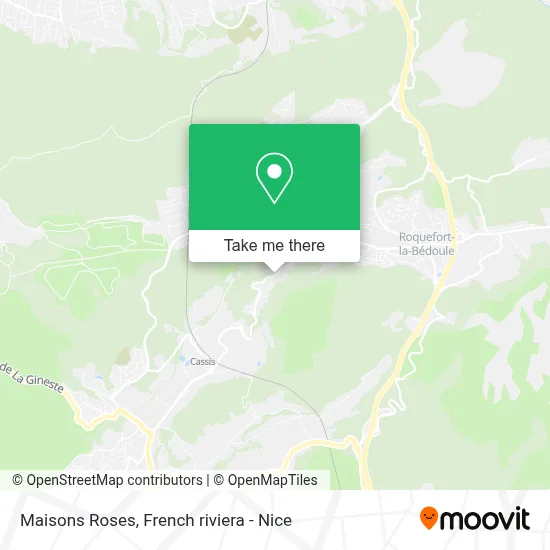 Maisons Roses map