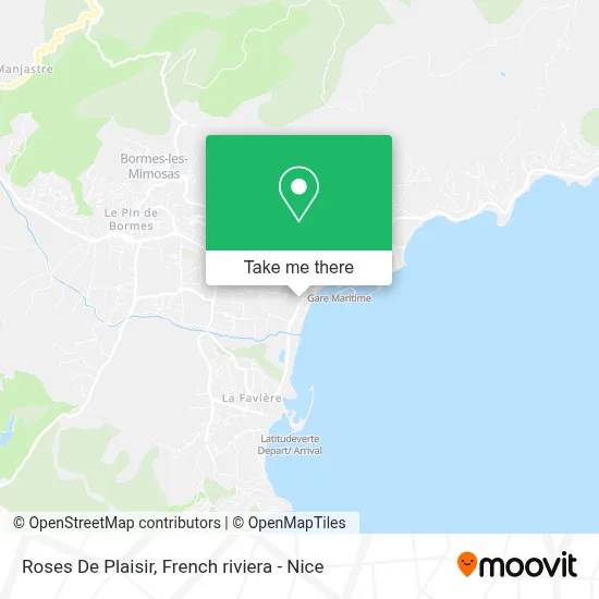 Roses De Plaisir map