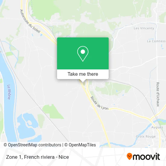 Zone 1 map