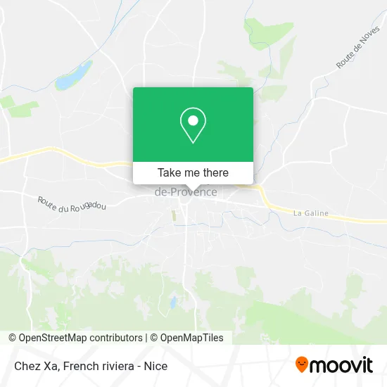 Chez Xa map