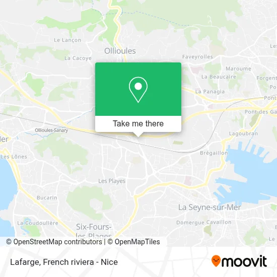 Lafarge map