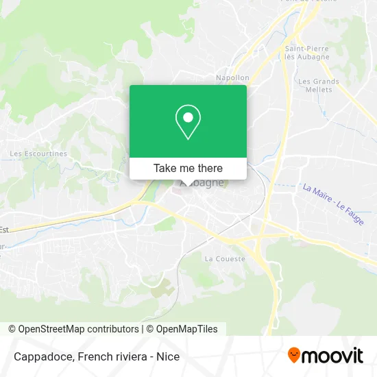 Cappadoce map