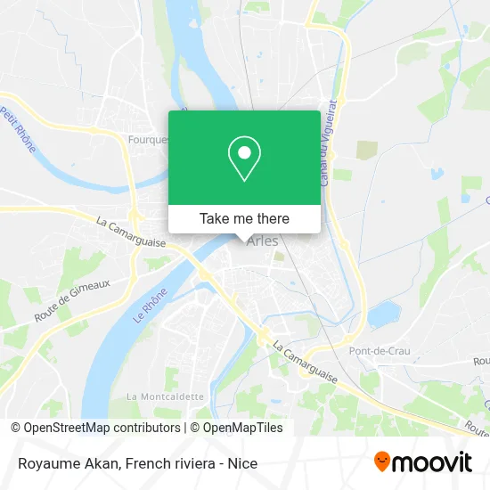 Mapa Royaume Akan