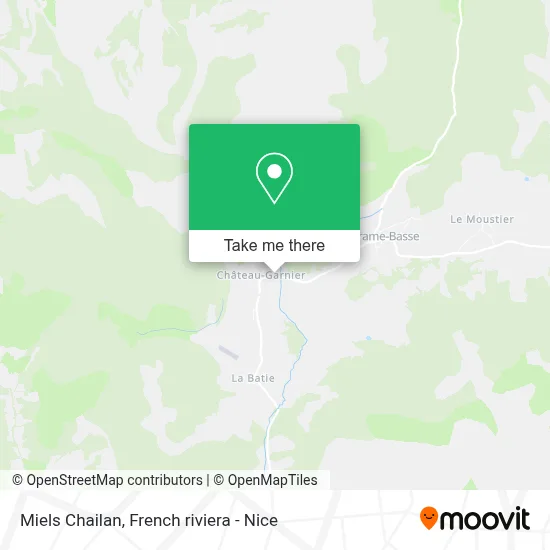 Miels Chailan map