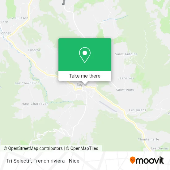 Tri Selectif map