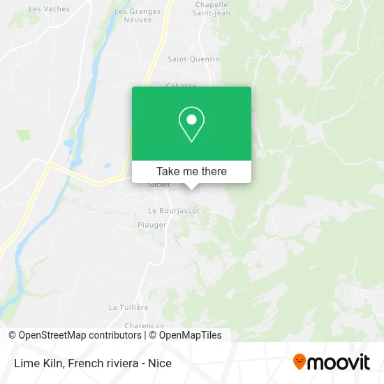 Le Four À Chaux map