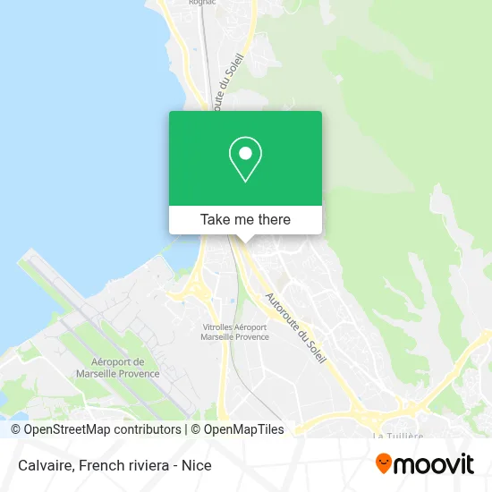 Calvaire map