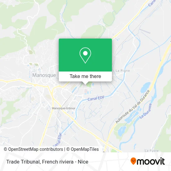 Tribunal De Commerce map