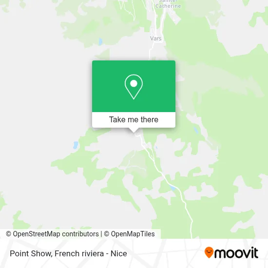 Point Show map